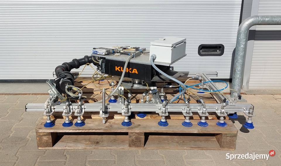 Chwytak pneumatyczny do blach szyb desek robot Gorzów Wielkopolski