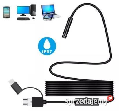 NOWY endoskop kamera kamerka inspekcyjna LED Zamość