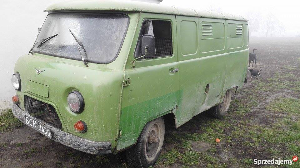 UAZ 452 4x4 24D andoria 4c90 sprawny jezdzący Barcin