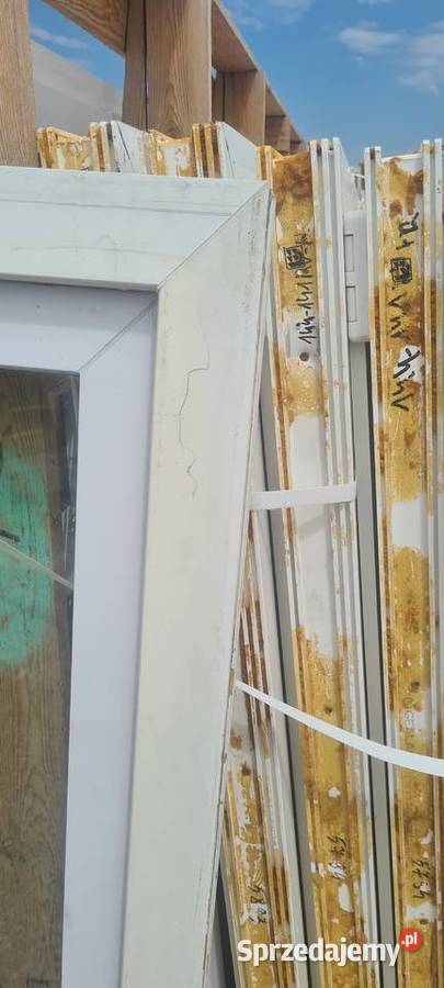 OKNO KacprzaK 79x138 OKNA Używane Plastikowe PCV Okna ścienne lubelskie Lublin