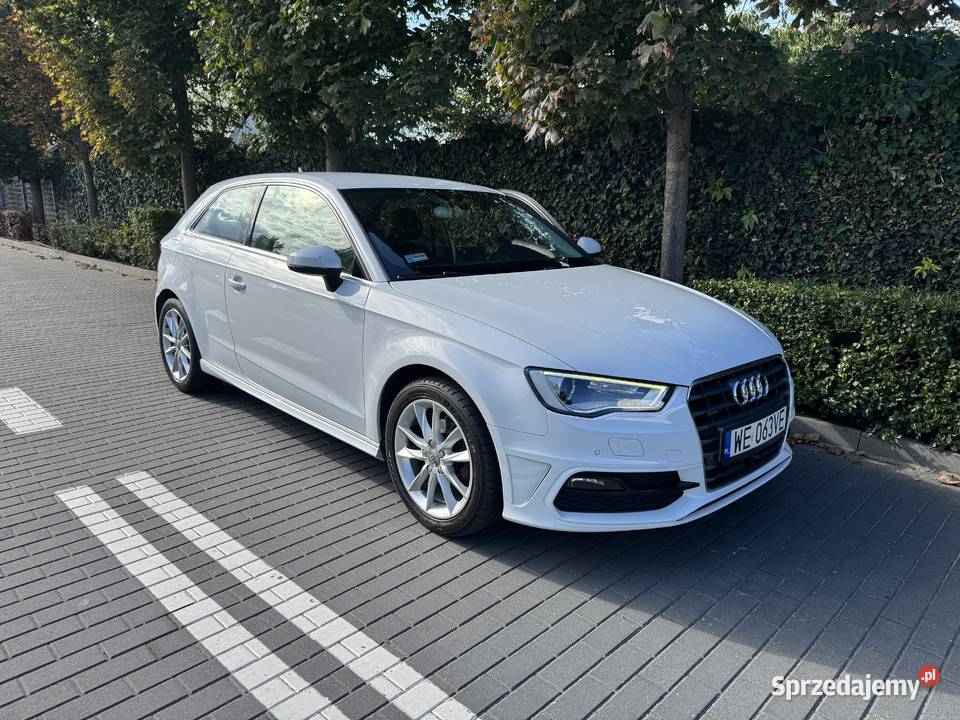 Audi A3 20 TDI dużym serwisie mazowieckie Warszawa