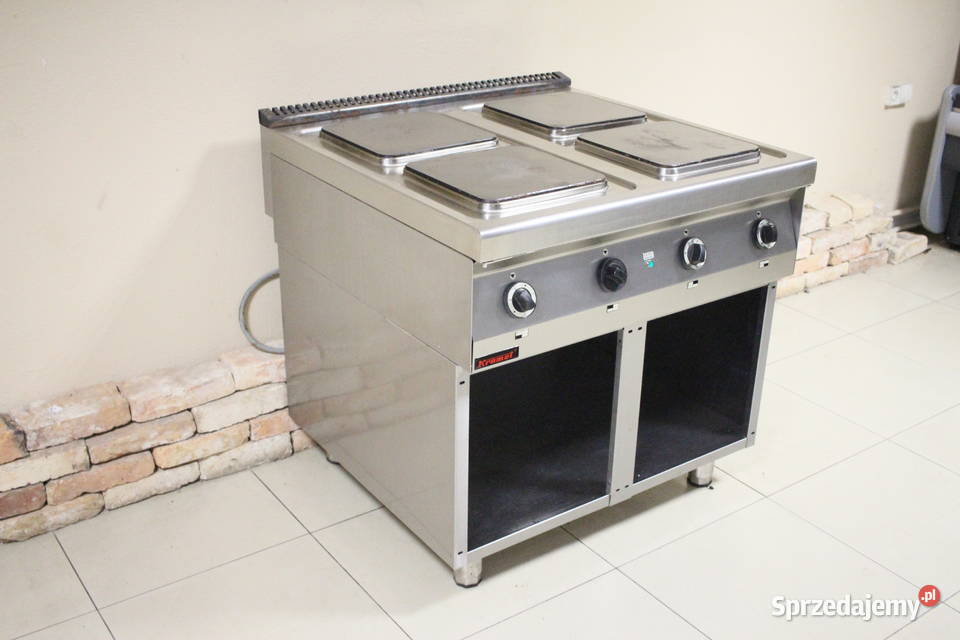 Kuchnia elektryczna 4 płytowa 16kW podstawa