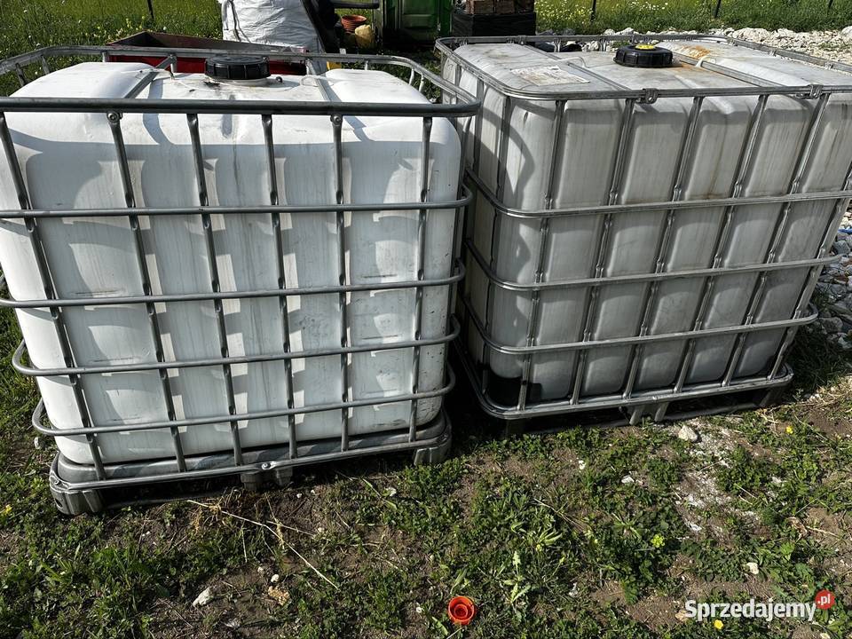 Mauzery Do umycia Brudne 1000L Pojemniki Zbiorniki na deszczówkę Częstochowa