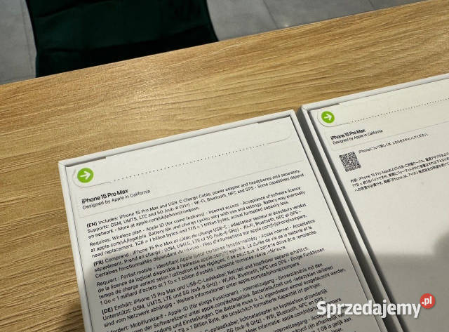IPhone 15 pro NOWE zaplombowane sprzedam