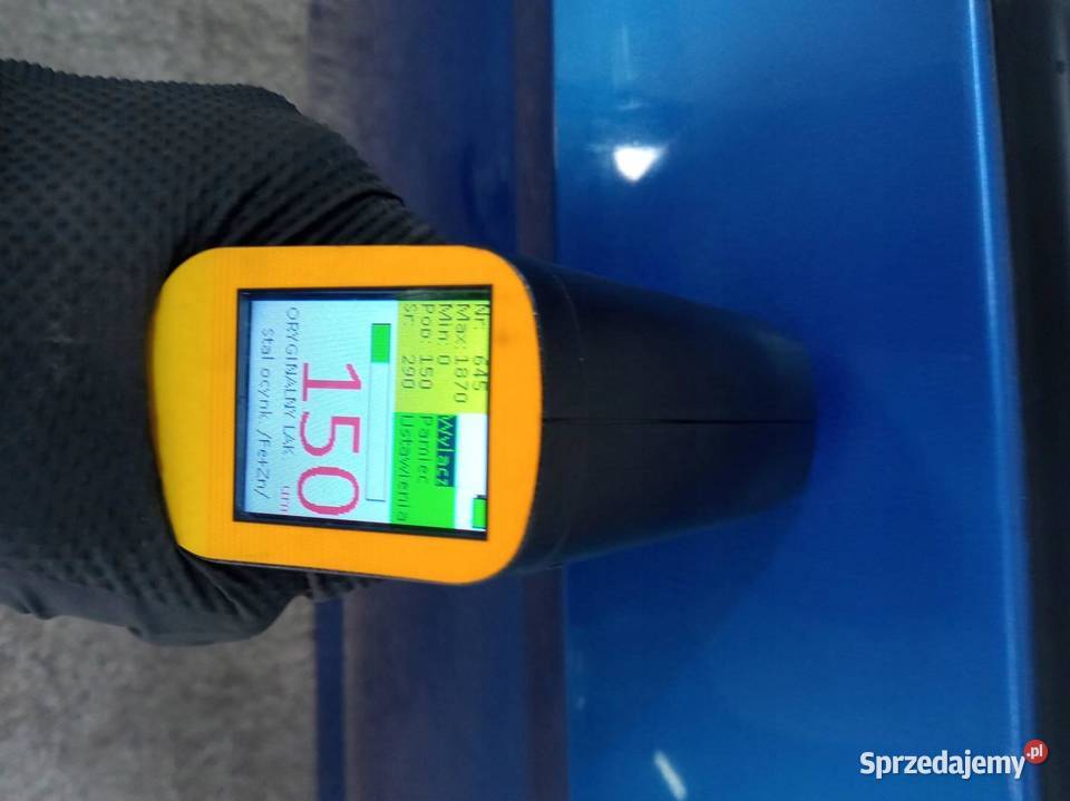 DRZWI LEWE PRZÓD NIEBIESKIE Skoda Fabia III 2014 sprzedam