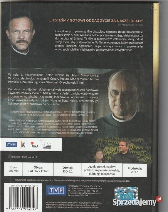 Dwie korony Woronowicz Pazura DVD Pruszków