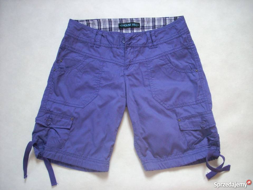 HOUSE spodenki szorty wspaniałe 34 XS 36 S Bez wzoru Nowy Sącz