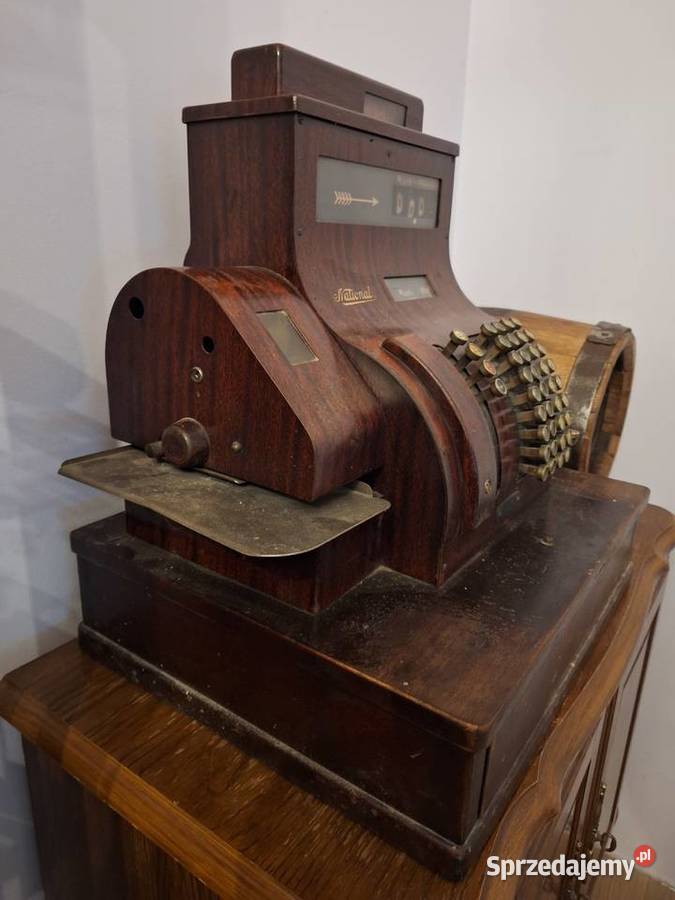 Zabytkowa metalowa kasa fiskalna narodowa lata Pozostałe małopolskie Tarnów