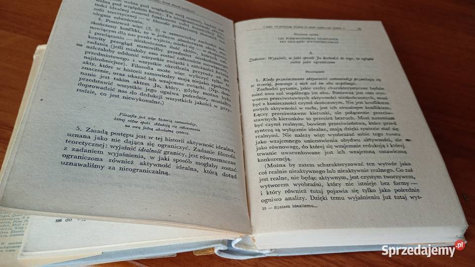 System idealizmu transcendentalnego O historii Gdańsk