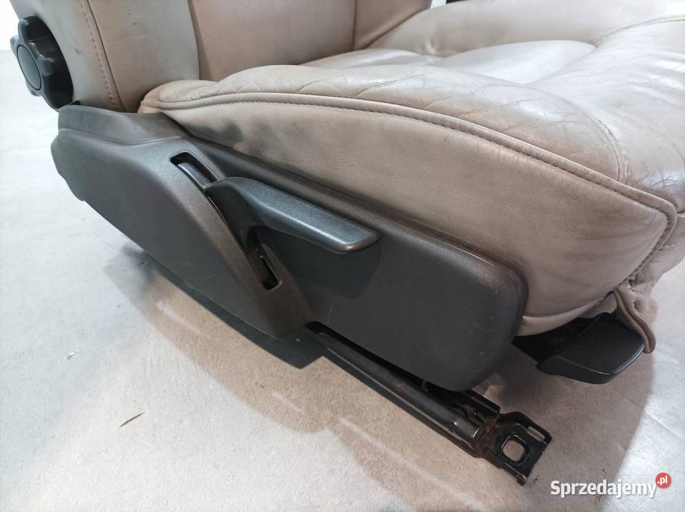 FOTELE PRZÓD KANAPA SKÓRA ELEKTRYCZNY GRZANE Rok produkcji 2008