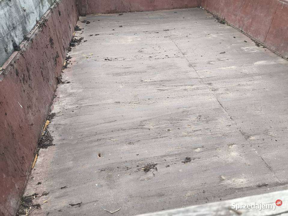 Przyczepa D47 D46 Sanok zarejestrowana