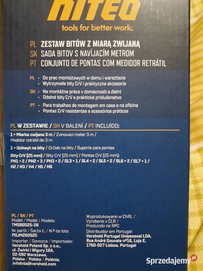 NOWE Wytrzymałe Narzędzia 22 Bity Warszawa
