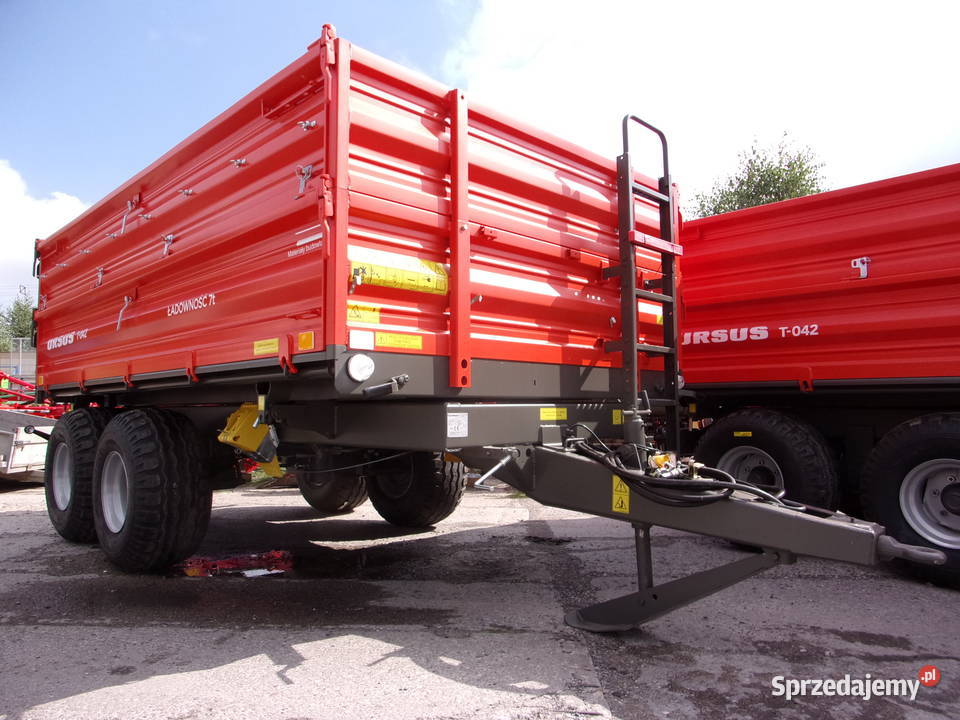 NOWA Przyczepa rolnicza TANDEM T042 Ursus w Ursus łódzkie Opoczno