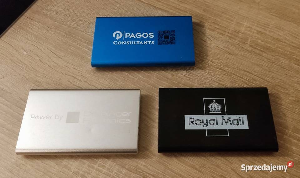 NOWE powerbanki 4000mAh z nadrukiem rysami Konin sprzedam