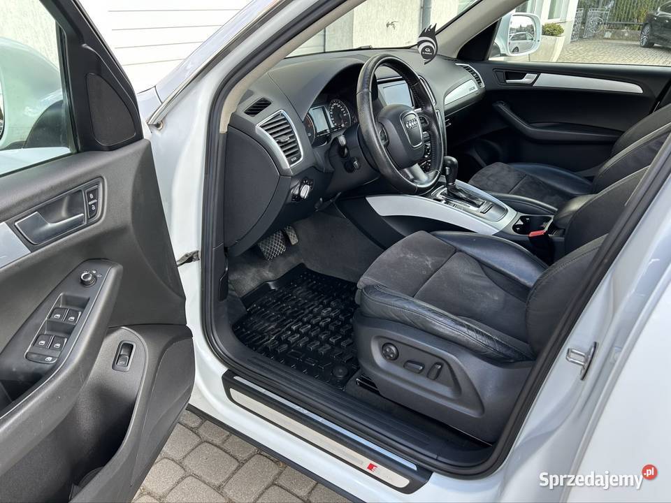 AUDI Q5 20TDI 170 STRONIC QUATTRO SLINE LED 4x4 biały Białystok