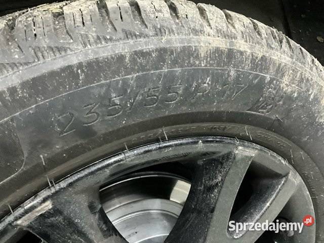 Felga aluminiowa Renault Koleos 17 czarna 5x1143 Szczerbice