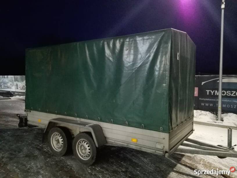 Przyczepka przyczepa samochodowa towarowa Giżycko