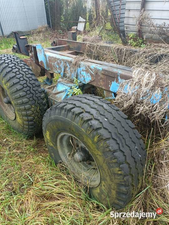Przyczepa tandem hakowa rama pod hakowca do śląskie Tychy
