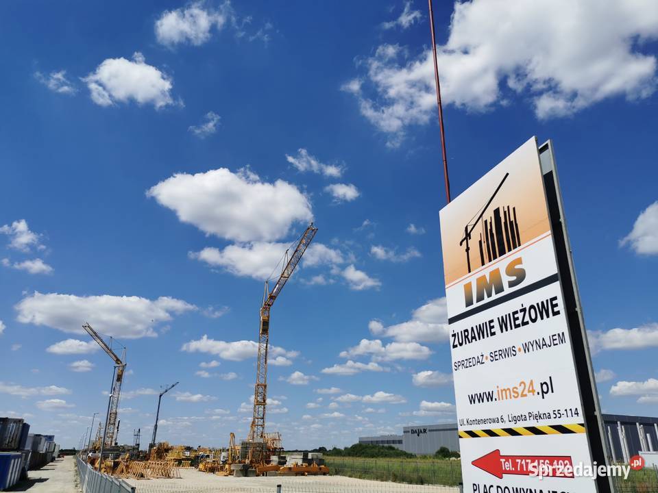 Żuraw nowy szybkomontujący hydrauliczny VICARIO Ligota Piękna sprzedam