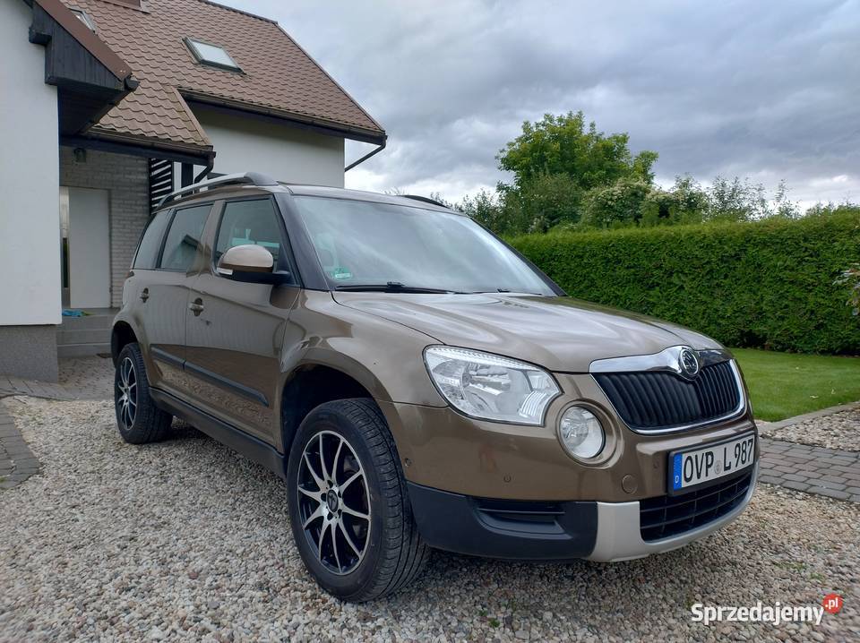 Skoda Yeti Panorama Dach Opłacony z Niemiec Rok produkcji 2010 kujawsko-pomorskie Grudziądz sprzedam
