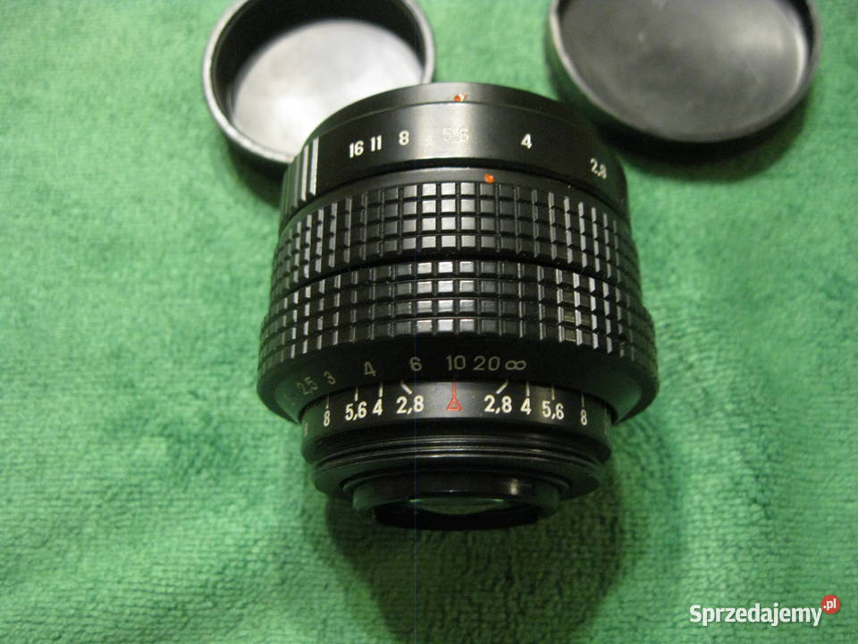 Obiektyw szerokokątny MIR 1 B F 28 37 mm M42x1 Ełk