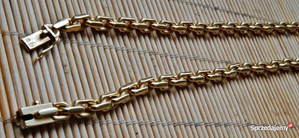 ŁAŃCUSZEK ANKROWY 14 KARATÓW złote mazowieckie Warszawa