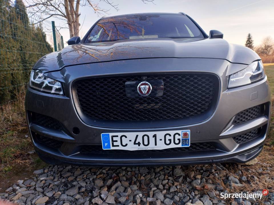 Jaguar FPace 120 uszkodzony silnik uszkodzony Kraków