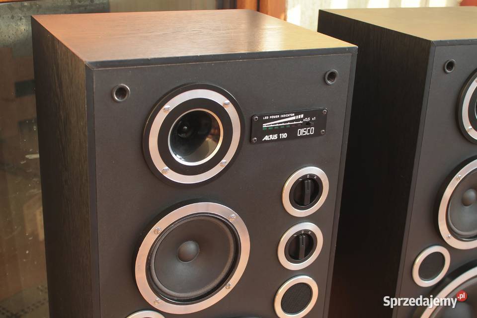 Kolumny Altus 110 DISCO Stan wzorowy Oryginał Słuchawki i głośniki kujawsko-pomorskie Toruń sprzedam