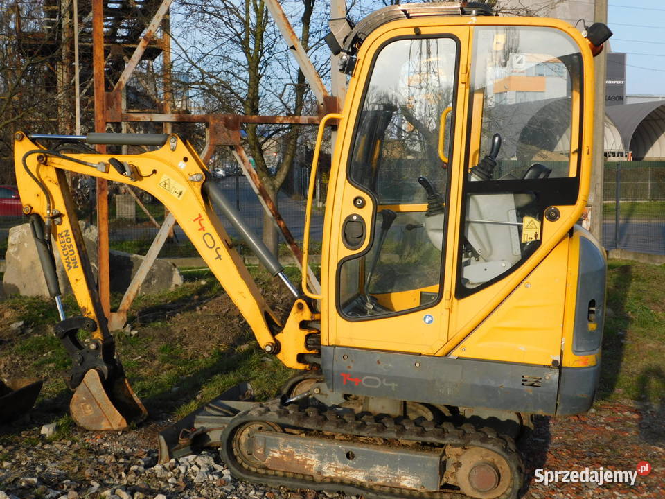 mini koparka Wacker Neuson 1404 waga 17t 2014 Kraków sprzedam