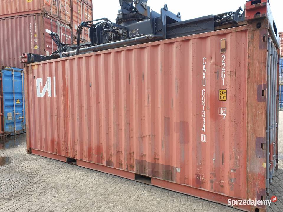 Kontener morski magazynowy 20DV 6 metrowy Leszno