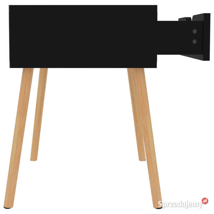 Szafki nocne 2 czarne wysoki połysk 40x40x56 Warszawa