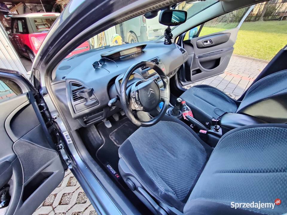 Citroen C4 16 HDi 90 bez dwumasy małe spalanie welurowa tapicerka C4 małopolskie Wieliczka