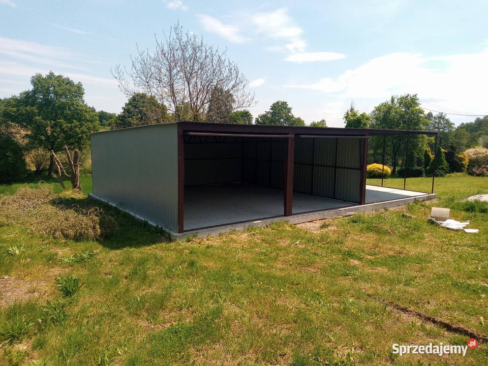 Garaż blaszany 6x5 śląskie Pszczyna