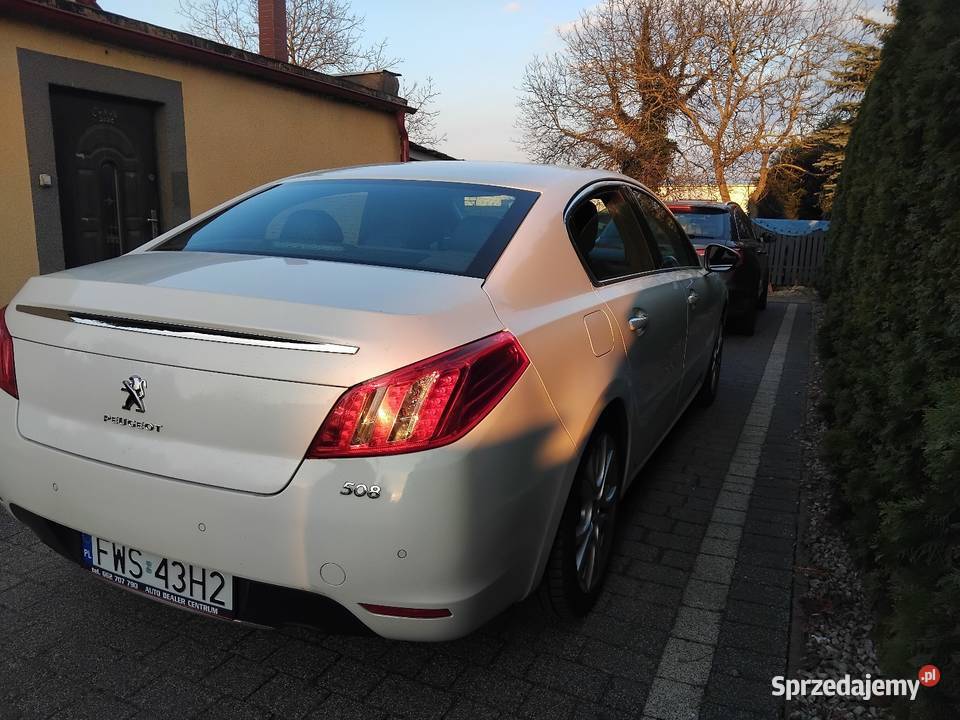 Peugot 508 16 thp 156 2011 kolor biała perła manualna Poznań