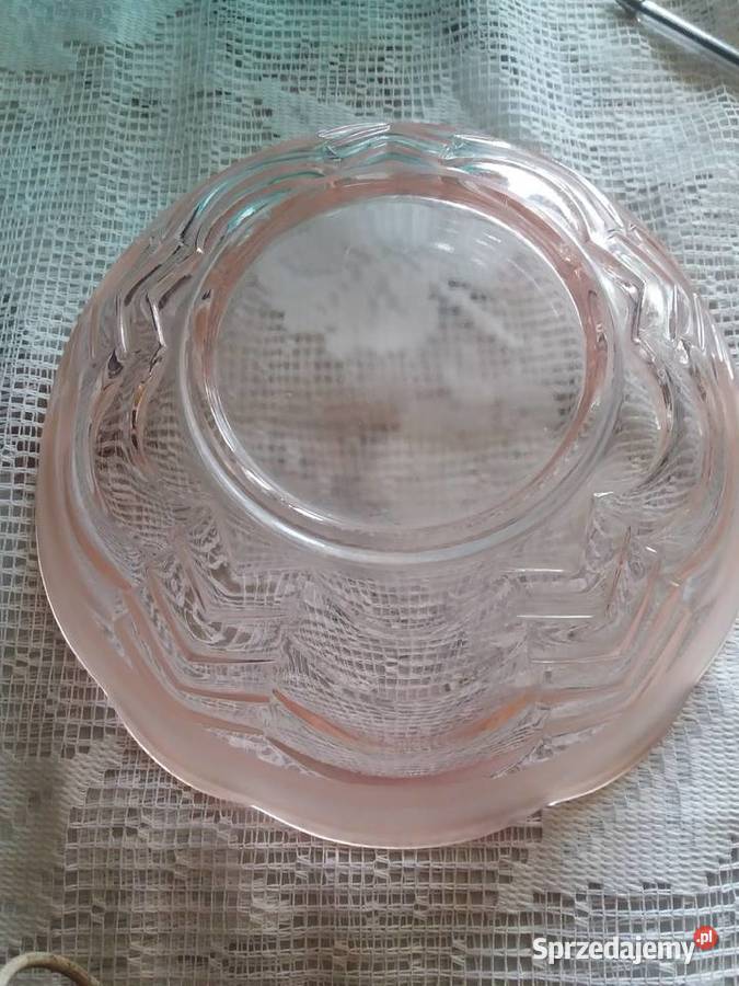 Salaterki polmiski szkło kolorowe Wieliczka