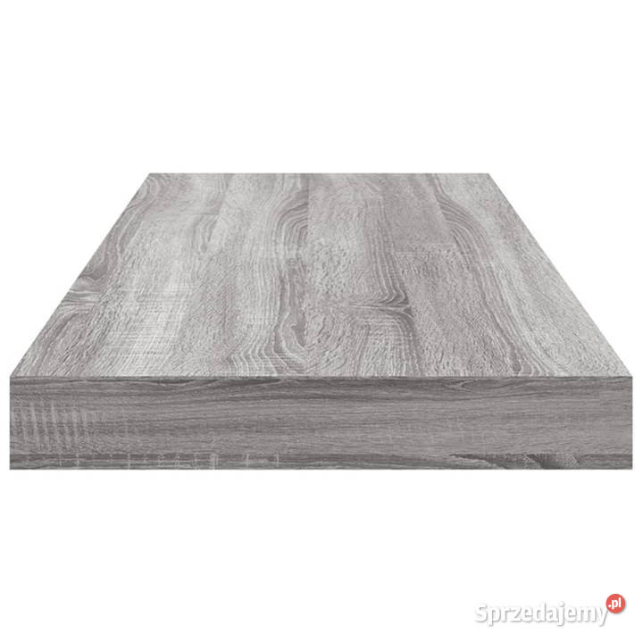 Półki ścienne 4 szary dąb sonoma 60x10x15 mazowieckie Warszawa
