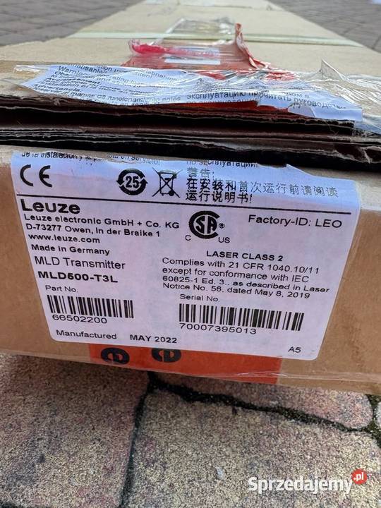 Leuze MLD500T3L Kurtyna świetlna