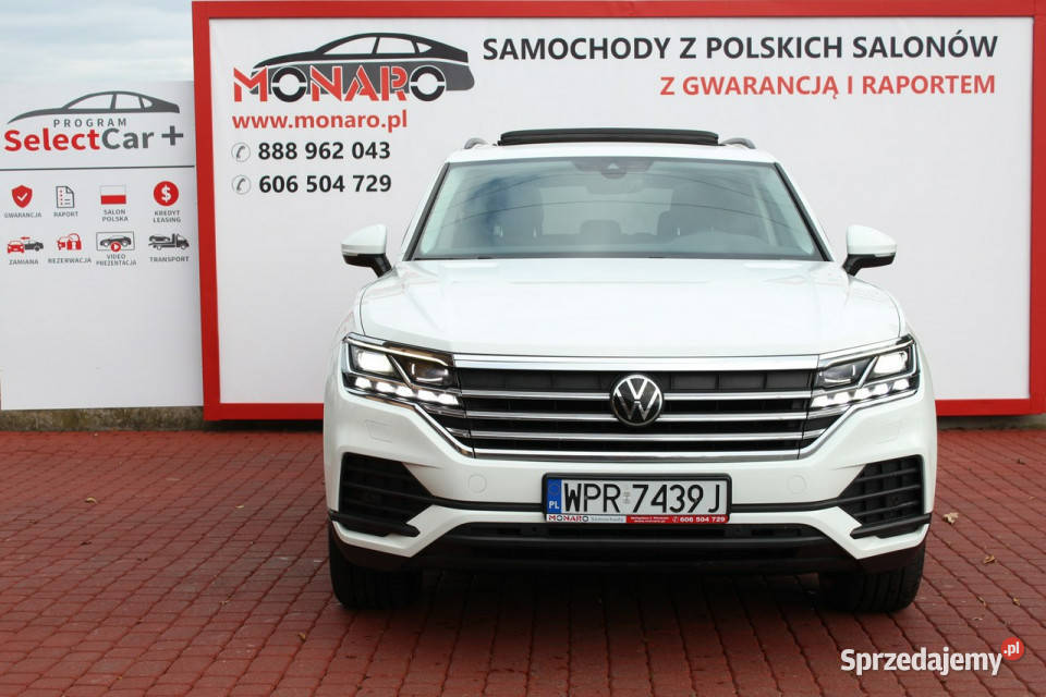 Volkswagen Touareg 30 V6 TDI 4Motion DSG Salon system Start-Stop Włocławek