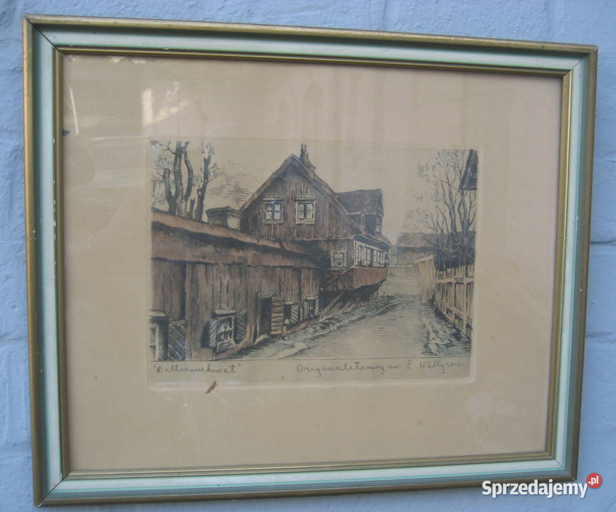 Litografia Ernst Hellgreen Bellmanshuset