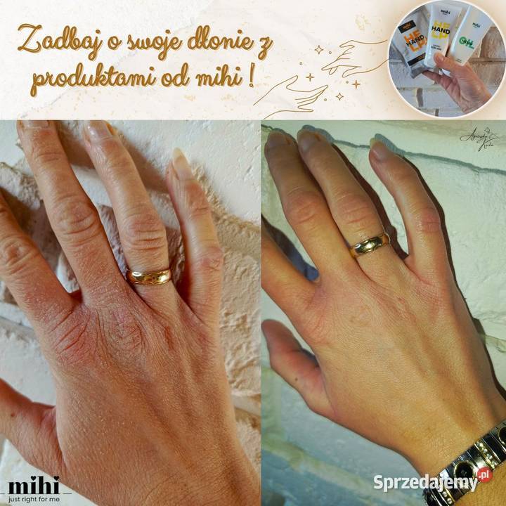 Leczniczy Krem do rąk hemp oil 75ml Mihi Dla kobiet Hajnówka