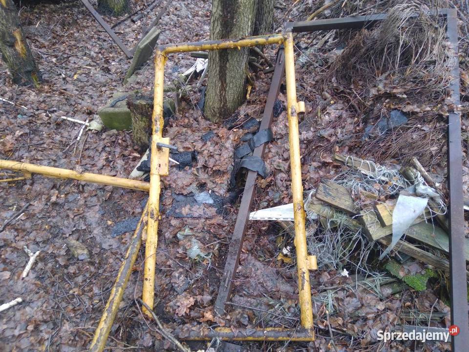 Furtka rama PRL 160 x 80 16m x 08m metalowa Bramy Łódź