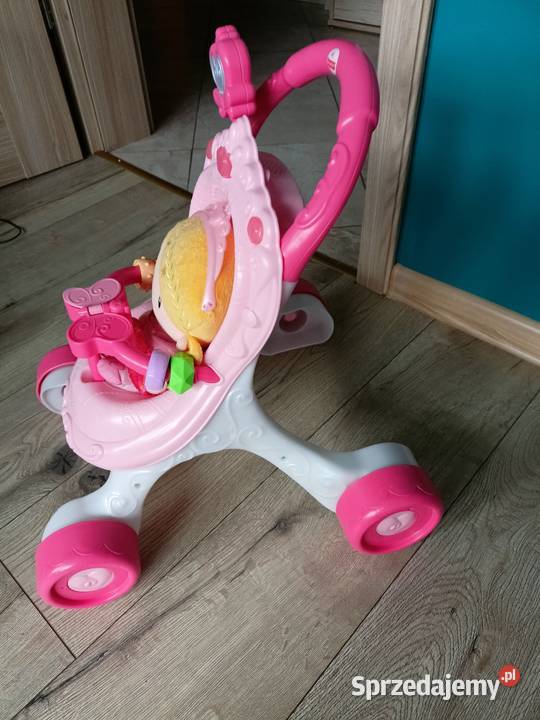 Wózek z lalką pchacz Fisher Włocławek