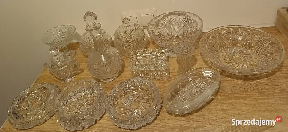 Kryształ z czasów PRL Antyki, Sztuka, Kolekcje