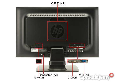 Monitor 20 HP ProDisplay P201 Warszawa