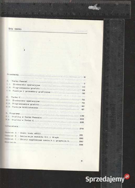 Grafika Turbo Turbo Pascala 40 do Turbo C 15 Jan Pozostałe Pruszków sprzedam