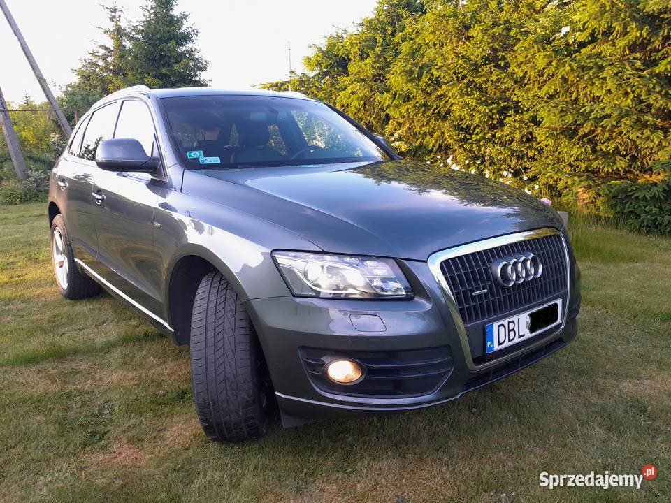 Audi Q5 20 TDI QuattroSline felgi r 19 217 Navi 170KM Q5 dolnośląskie Bolesławiec