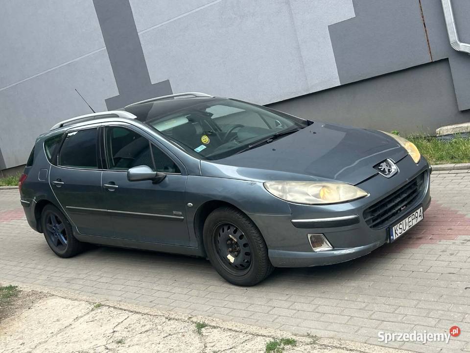 Peugeot 407 16 hdi 2006 3140001km Bytom sprzedam