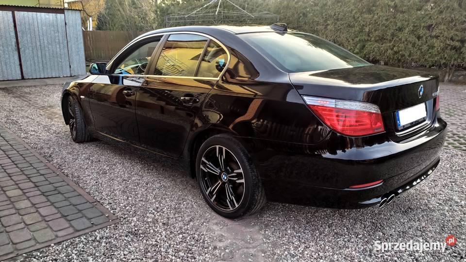 BMW e60 535D Sedan Lift Czarny Zadbany 3000cm3 kujawsko-pomorskie