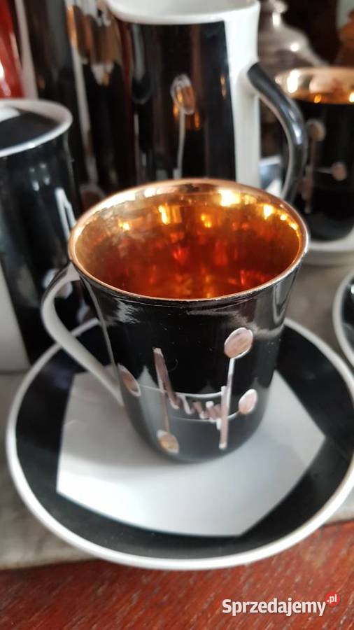 Serwis porcelanowy Krokus Kwiatogal Ćmielów Porcelana i szkło