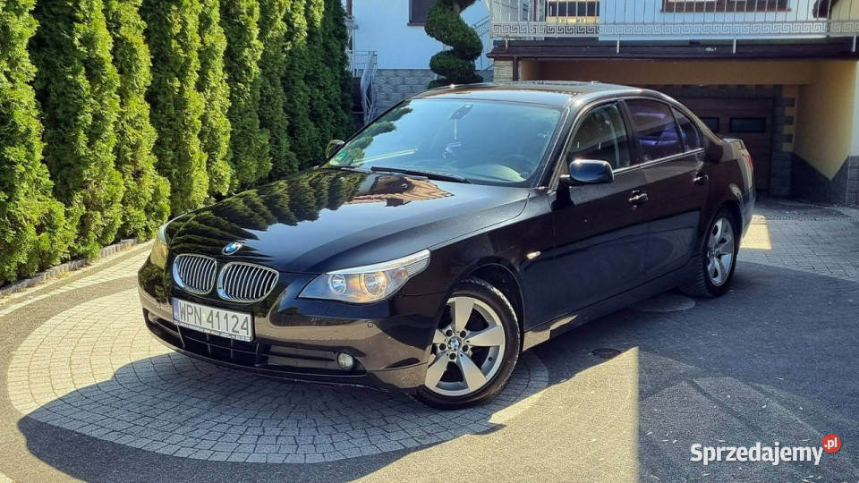 BMW 520 170 Skóry 6 Bieg NAVI GWARANCJA Zakup ABS Płońsk